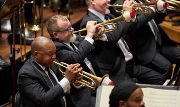 An image of Jazz at Lincoln Center performing on stage