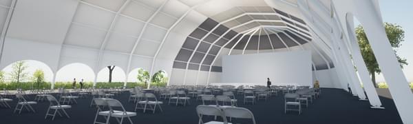 Impression of a performance venue to be used at Edinburgh Park