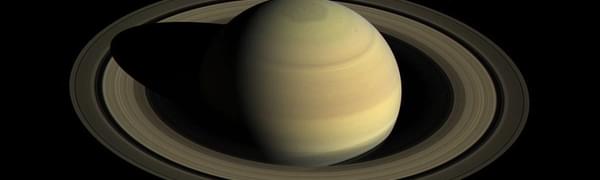 Stock photo of the planet, Saturn