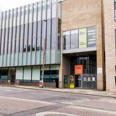 The main entrance to the Studio Theatre